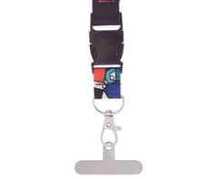 Glossy Poly Lanyard Double Sided & Buckle&Hangtab 2