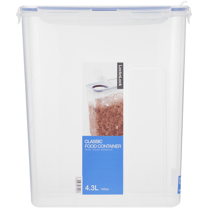 LocknLock cereal container flip lid 4.3L ( Order in Qty of 5)