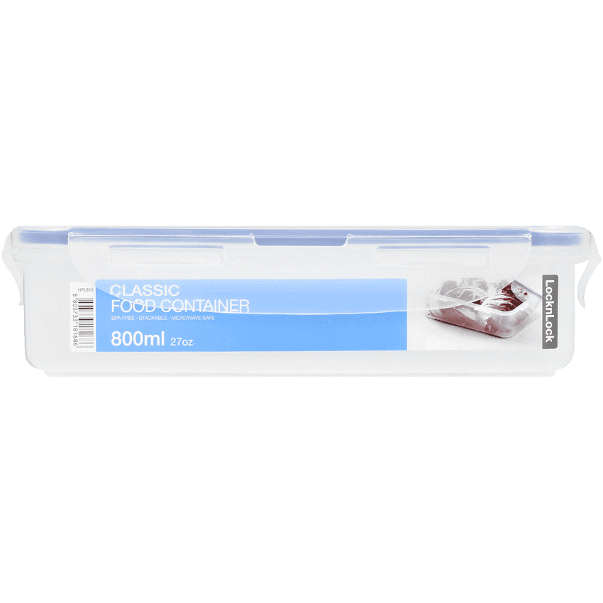LocknLock rect container 800ml ( Order in Qty of 6) 1