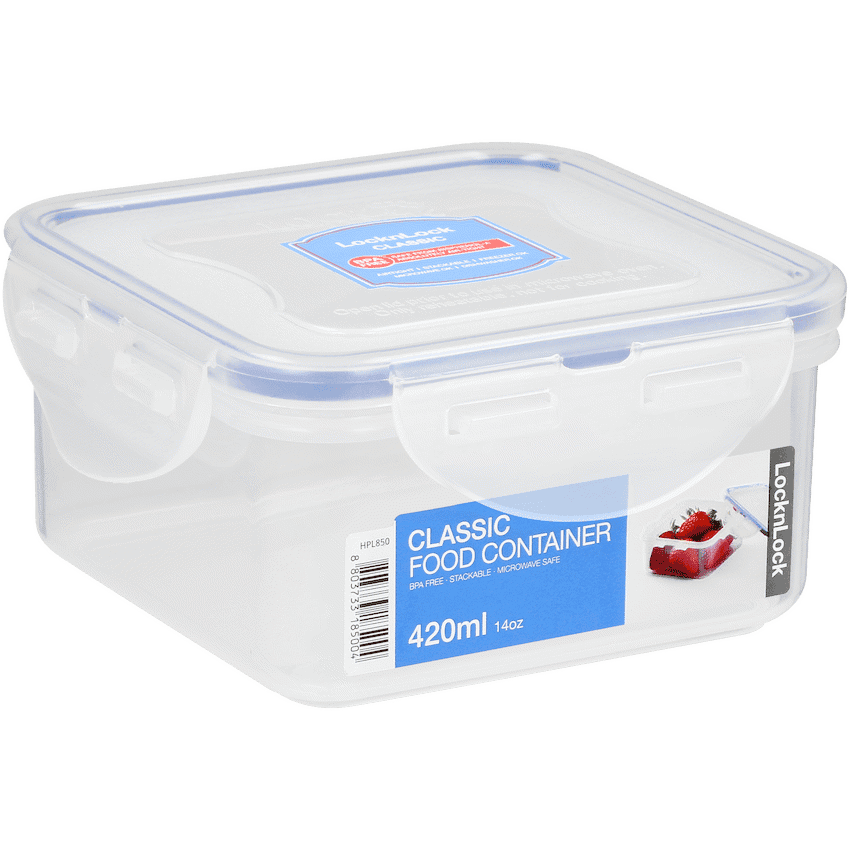 LocknLock square container 420ml ( Order in Qty of 4)