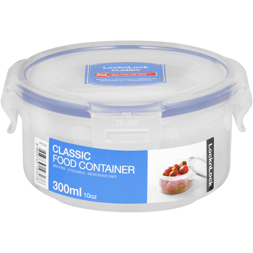 LocknLock round container 300ml ( Order in Qty of 4)
