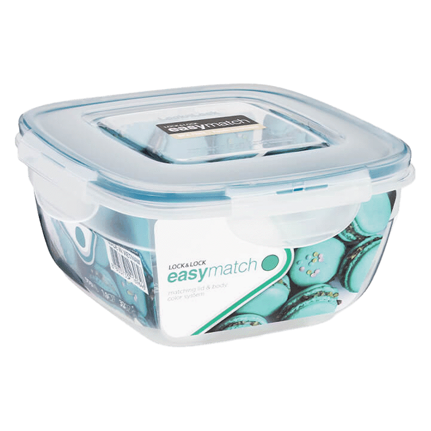 LocknLock Easy Match square 950ml ( Order in Qty of 4)