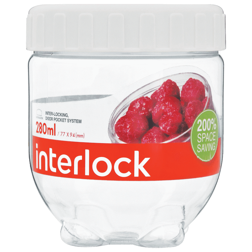 LocknLock Interlock container 280ml wt ( Order in Qty of 8)