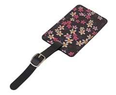 Floral Luggage Tag 1