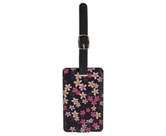 Floral Luggage Tag 2