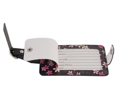 Floral Luggage Tag 3