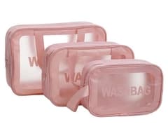 Clearview 3-Piece Wash Bag Set 2