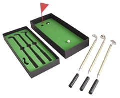 Golf Ballpoint Pen Putting Set 4