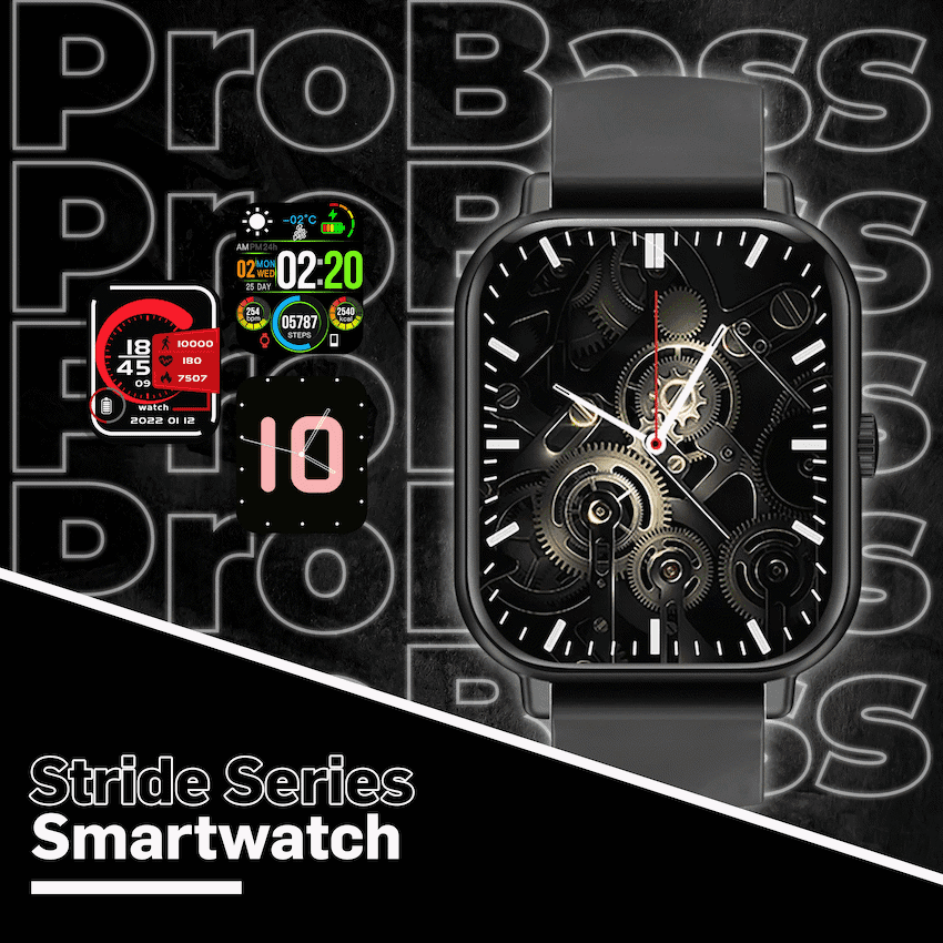 Pro Bass Stride Series Smart Watch 3