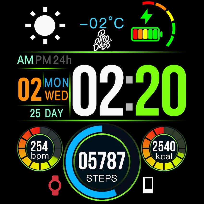Pro Bass Stride Series Smart Watch 10