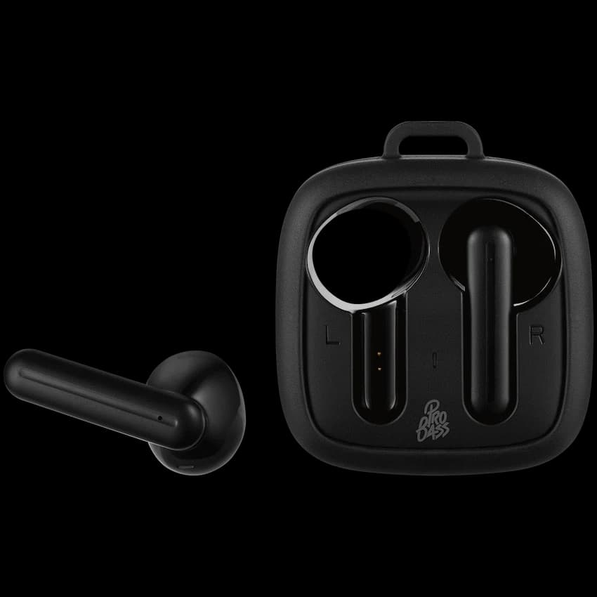 Pro Bass Vibe Series TWS Earphones - Black 2
