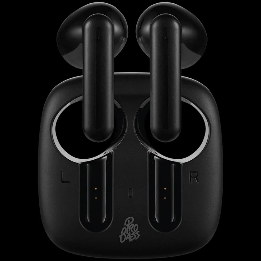 Pro Bass Vibe Series TWS Earphones - Black 3