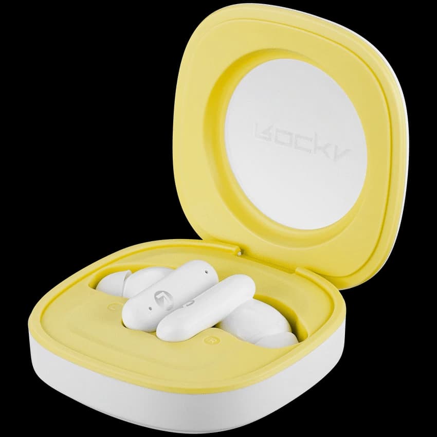 Rocka Galaxia 3 TWS Earphones - Yellow 4