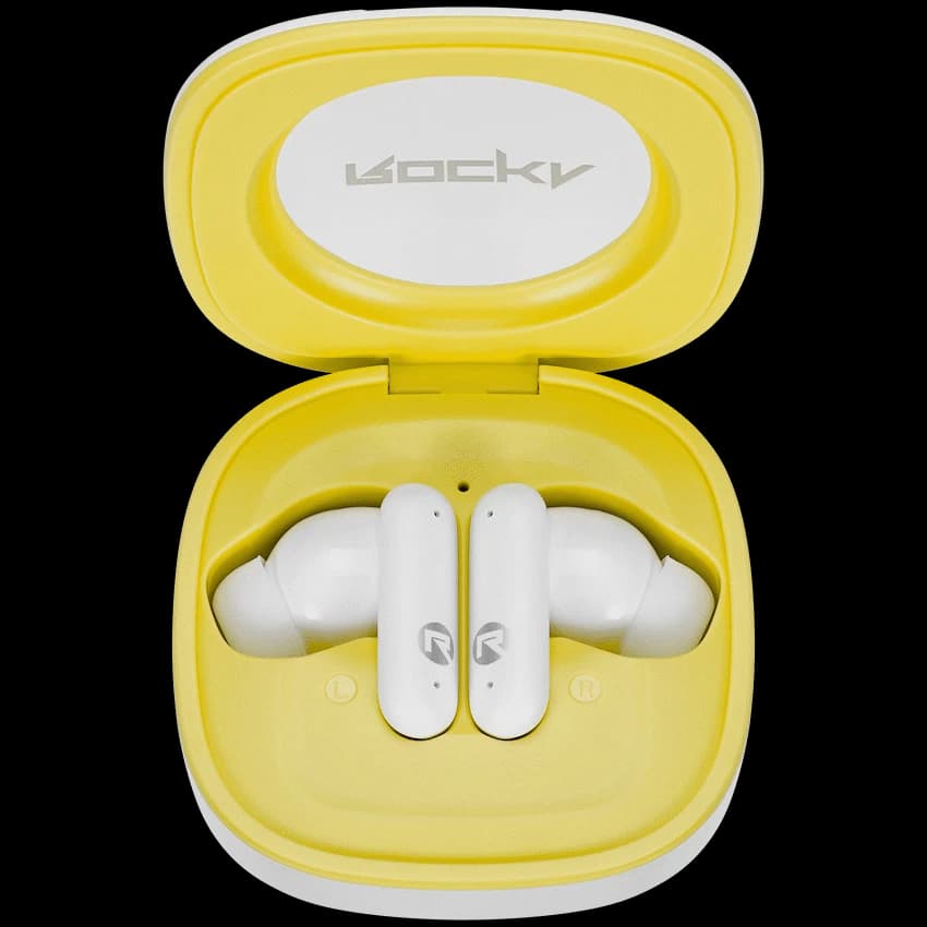 Rocka Galaxia 3 TWS Earphones - Yellow 7