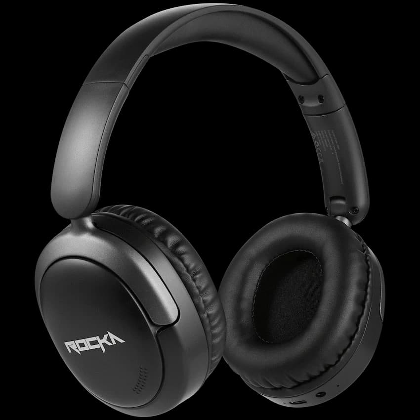 Rocka Epic 3.0 Bluetooth Headphone - Black 4