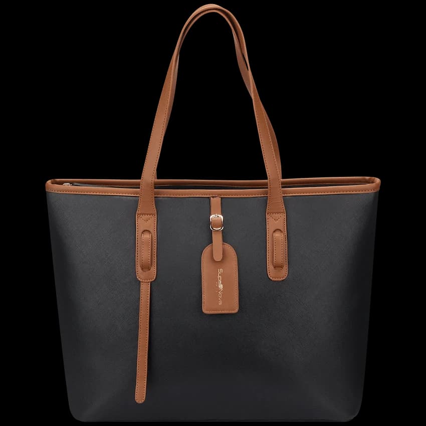Supanova Elara Ladies 15.6" Laptop Tote Bag Black 4