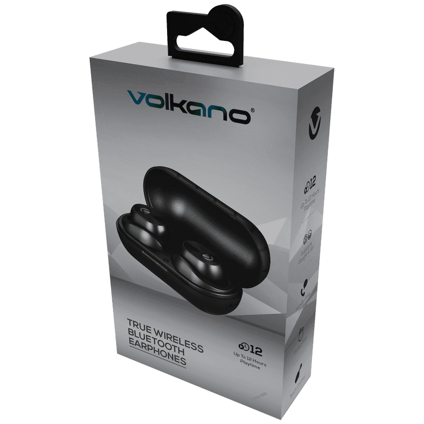 Volkano Skadi Series TWS Earphone - Black 4