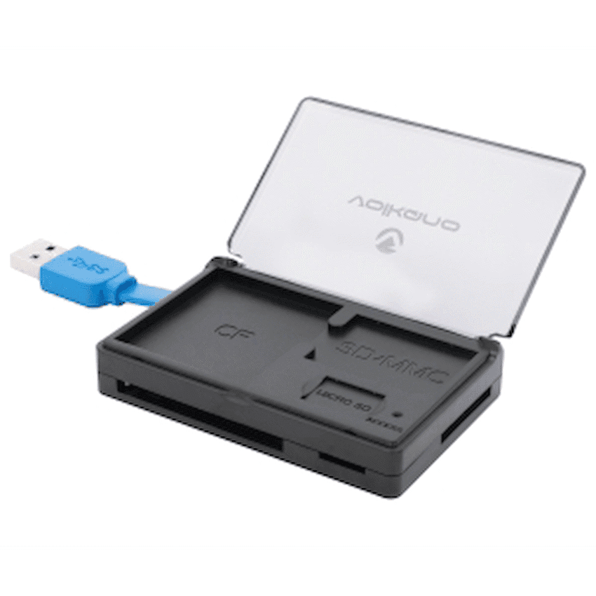 Volkano Reader Series USB 3.0 Card Reader - Black 3