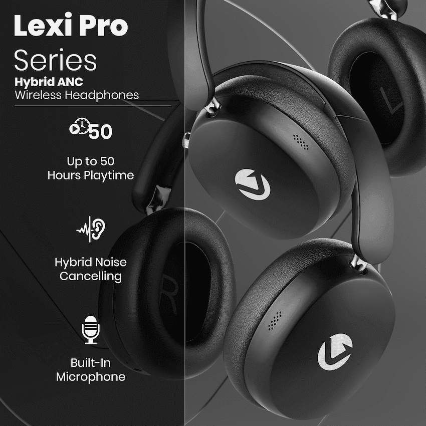 Volkano Lexi Pro Hybrid ANC Headphones 6