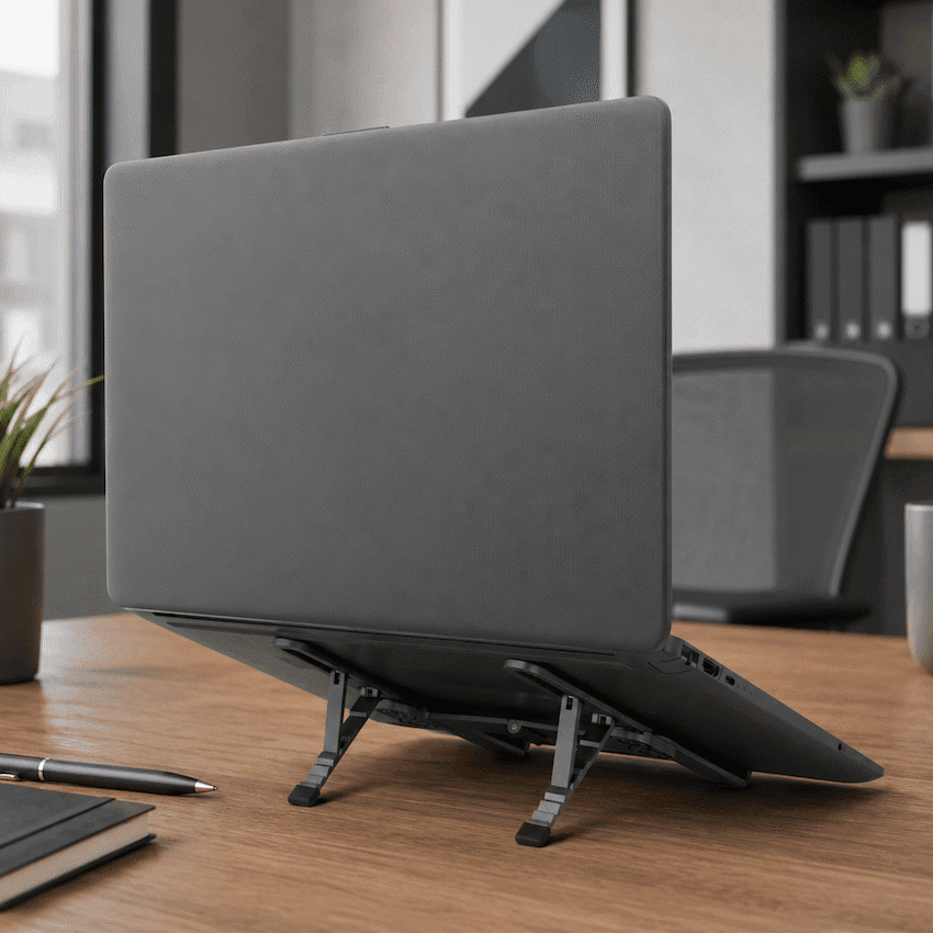 Volkano Fold Series Adjustable Aluminium Laptop Stand 5