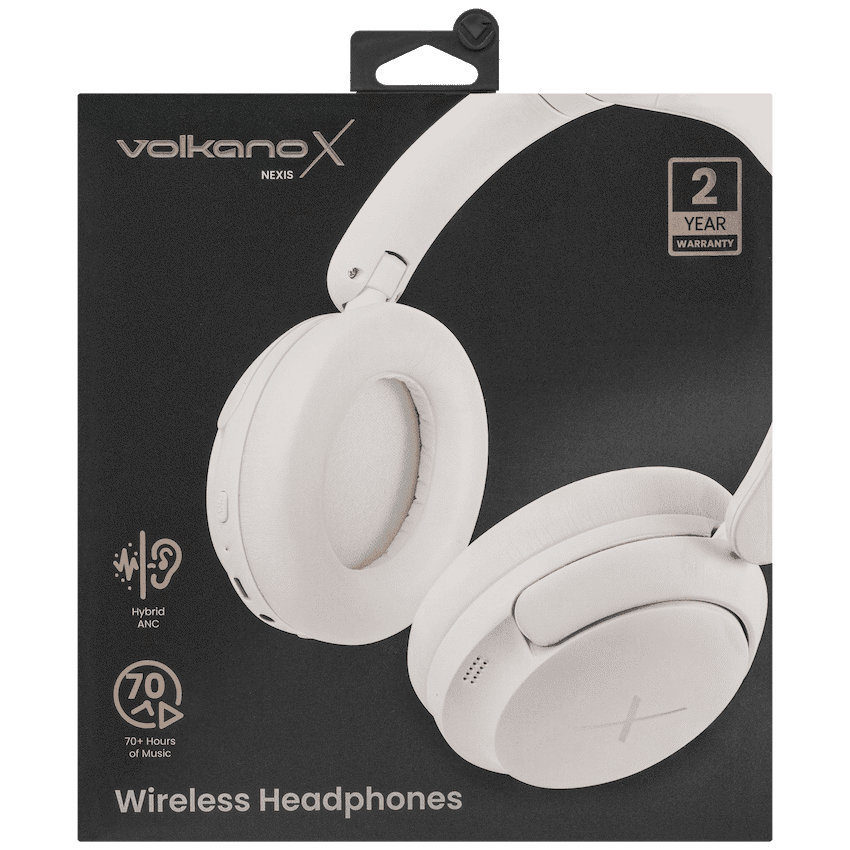 VolkanoX Nexis Hybrid Active Noise Cancelling Headphones 10