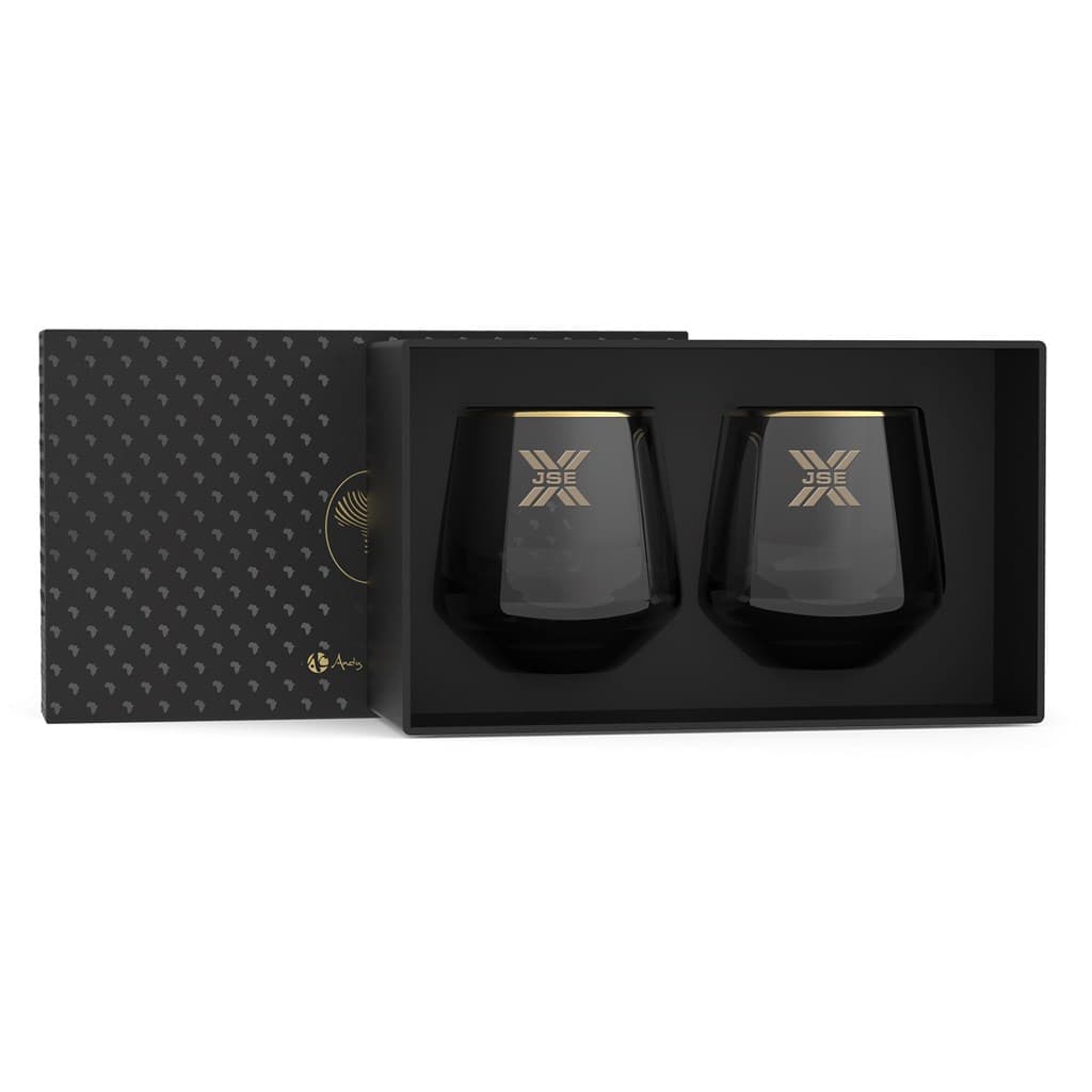 Andy Cartwright Afrique Dusk Whiskey Glass Set 4
