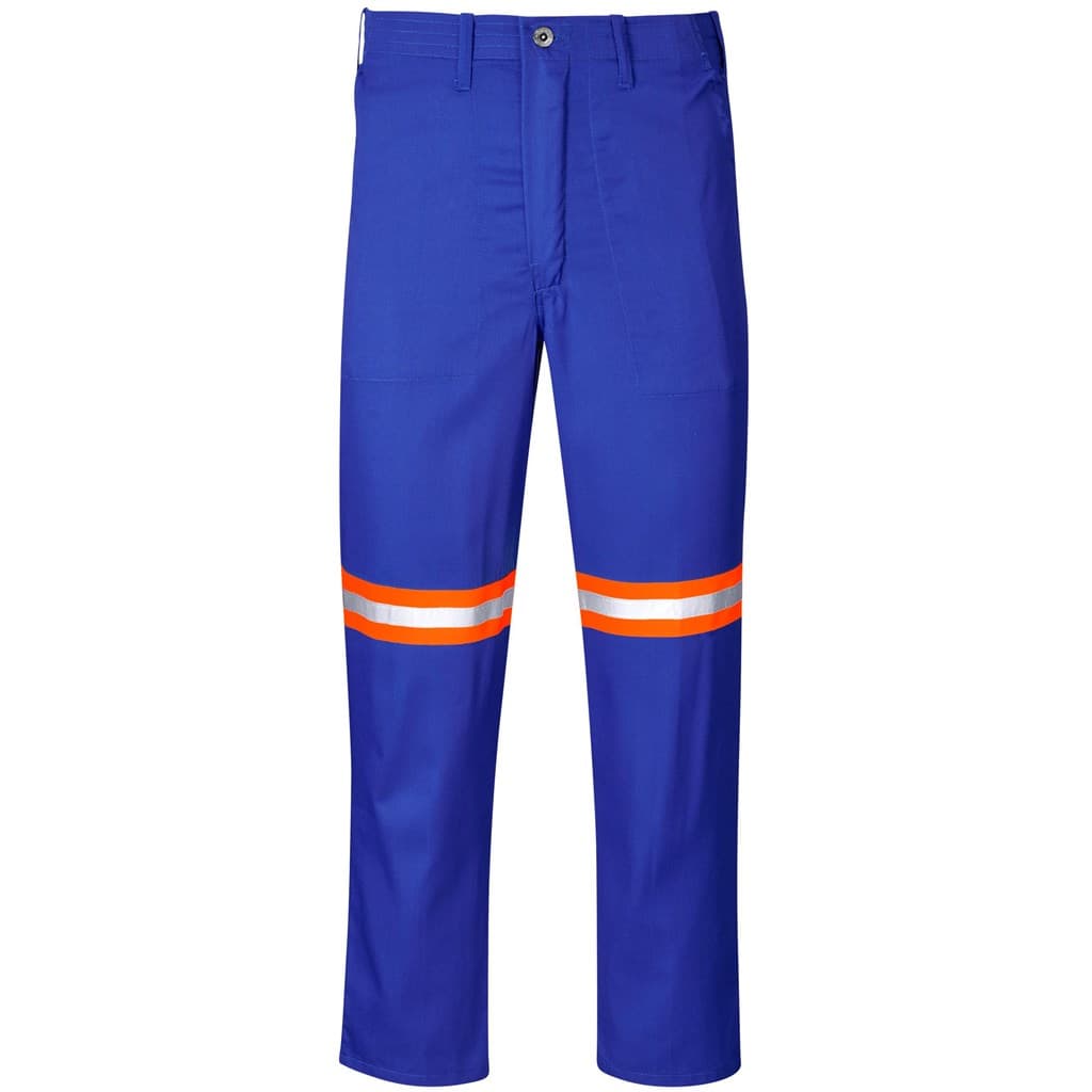 Trade Polycotton Pants - Reflective Legs - Orange Tape 3