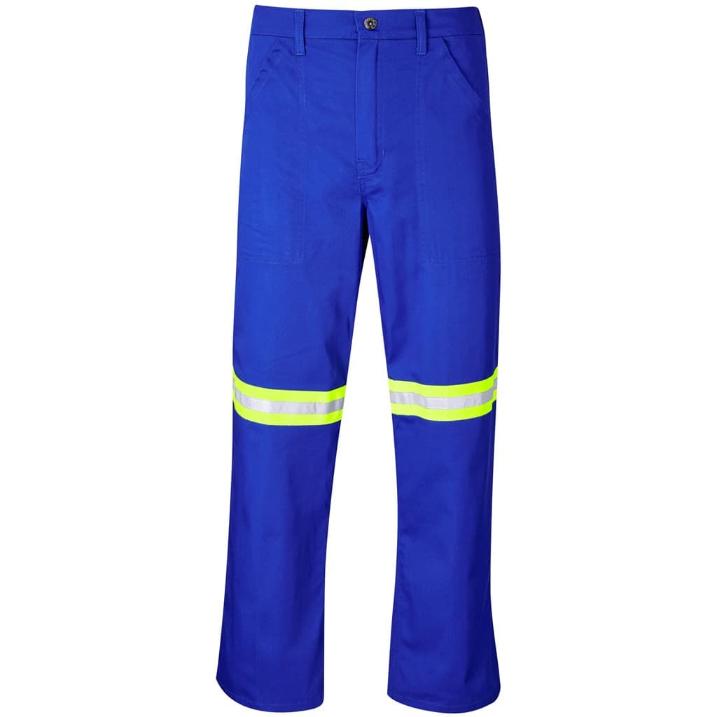Site Premium Polycotton Pants - Reflective Legs - Yellow Tape 3