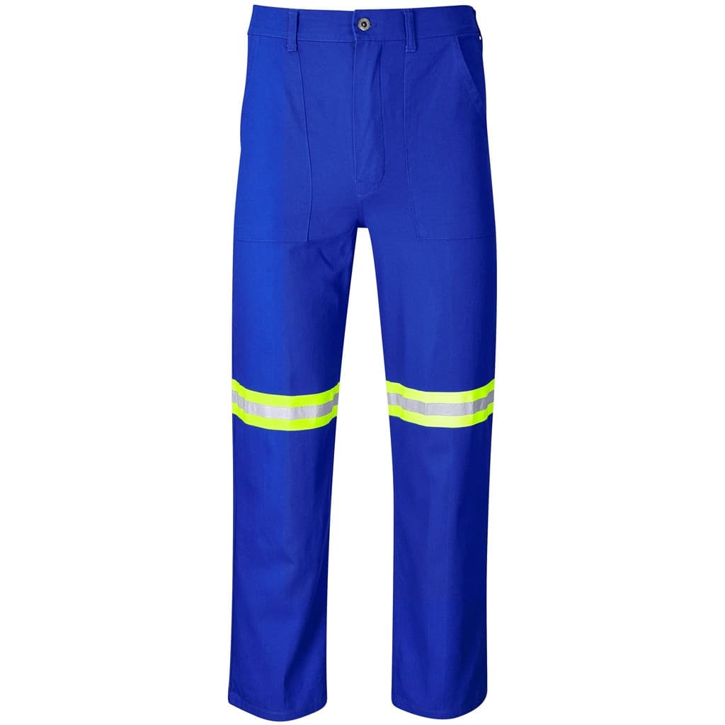 Artisan Premium 100% Cotton Pants - Reflective Legs - Yellow Tape 2