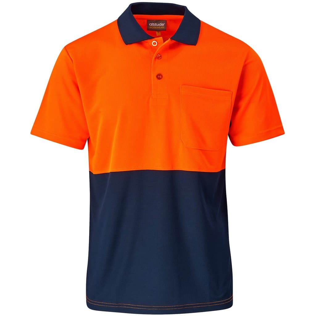 Inspector Two-Tone Hi-Viz Golf Shirt 2