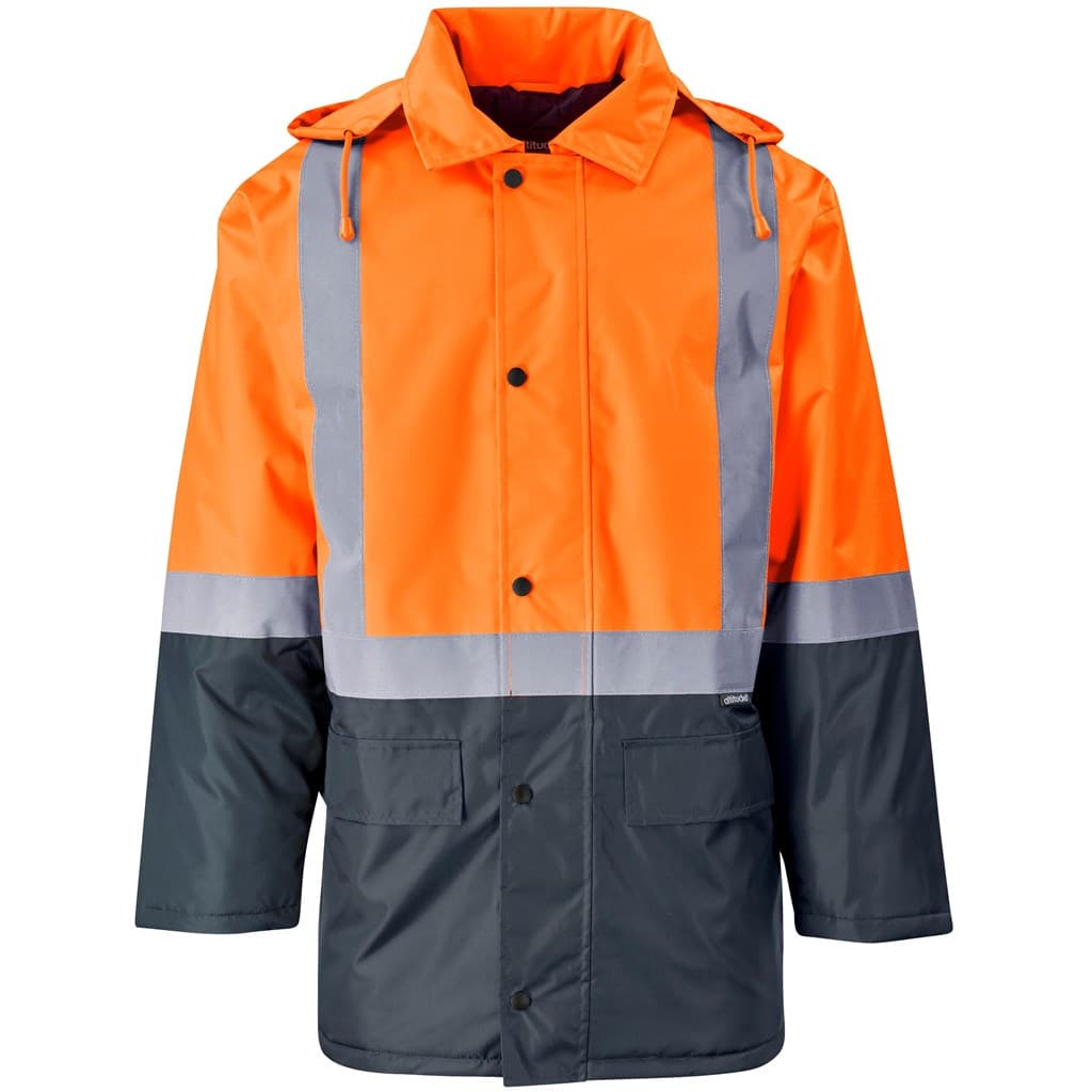 Hazard Padded Two-Tone Hi-Viz Reflective Jacket 2