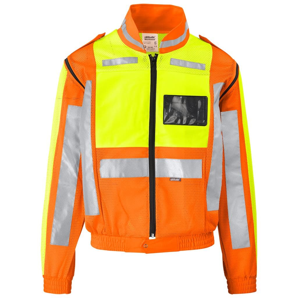 Metro Two-Tone Hi-Viz Reflective Zip-Off Jacket 3