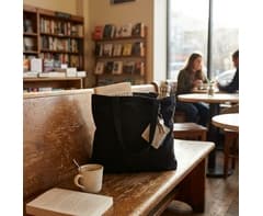 280g Cotton Zip Tote Bag 6