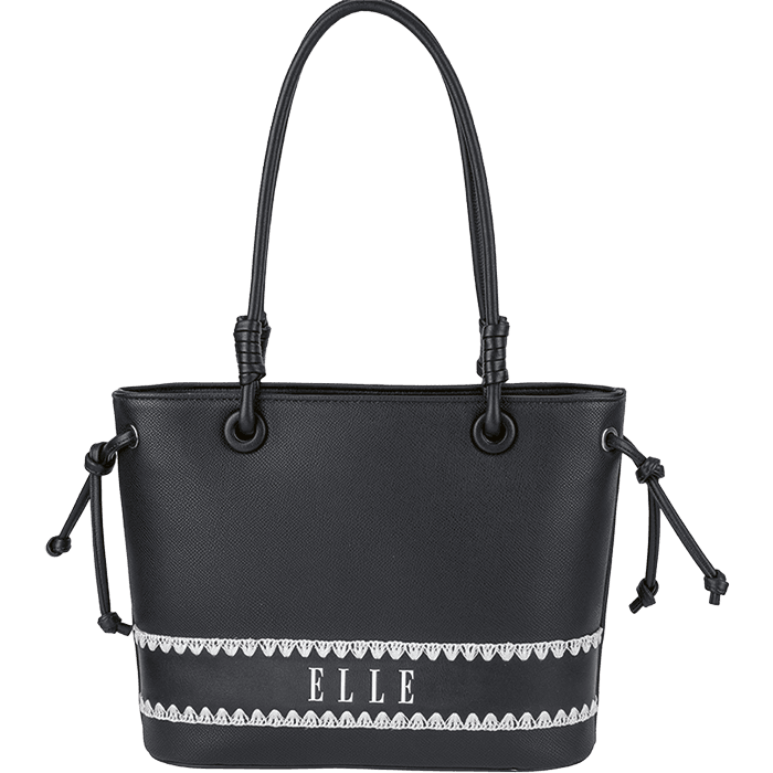 Elle Woven Tote Bag 2