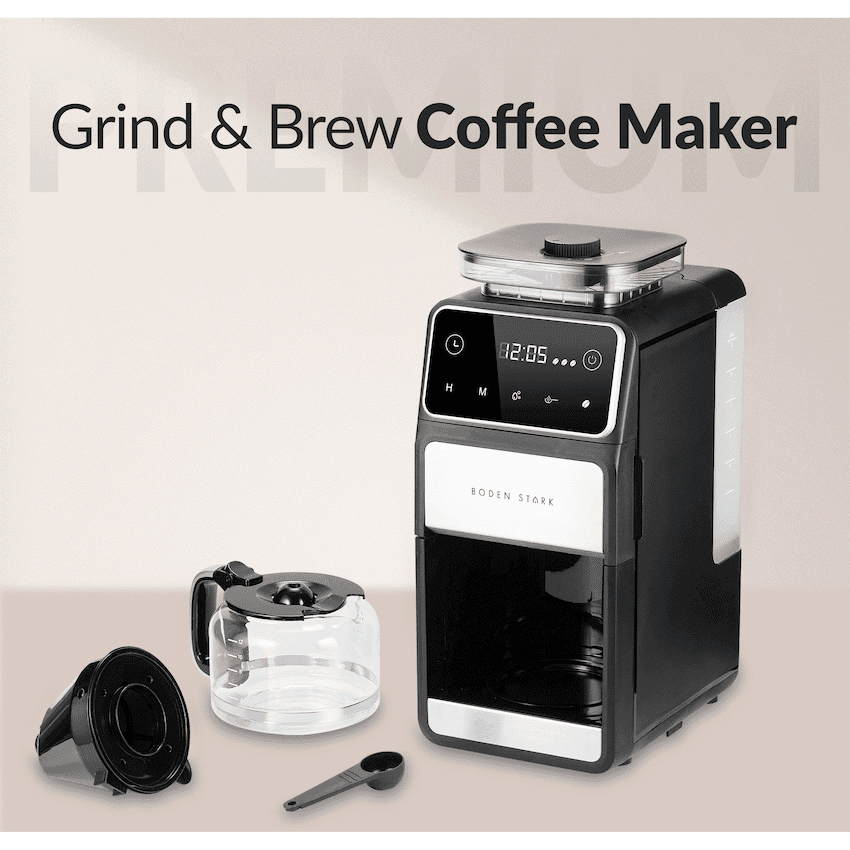 Boden Stark 12 Cup Grind & Brew Coffee Maker 8