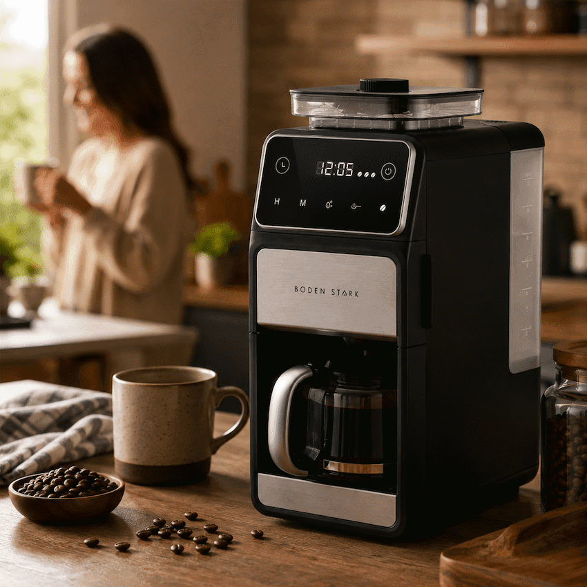 Boden Stark 12 Cup Grind & Brew Coffee Maker 9