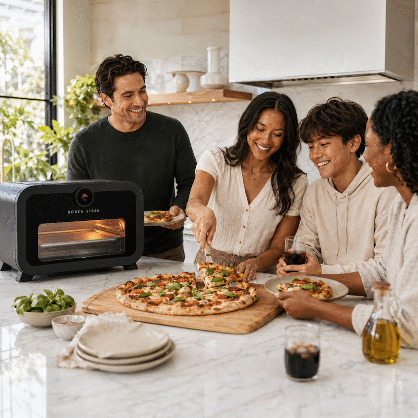 Boden Stark 18L Pizza & Air Fryer Oven 4