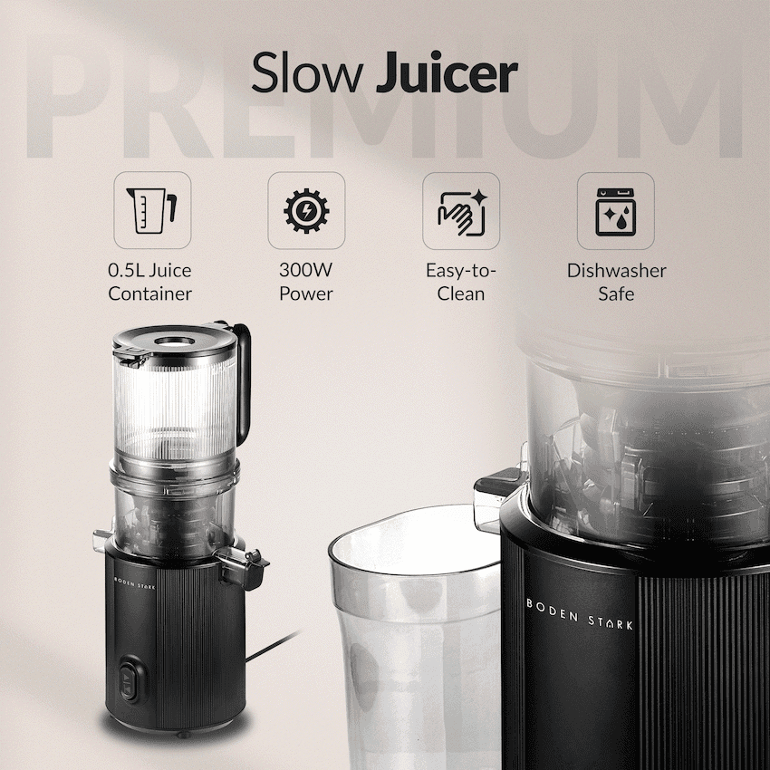 Boden Stark 600ml Slow Juicer 3
