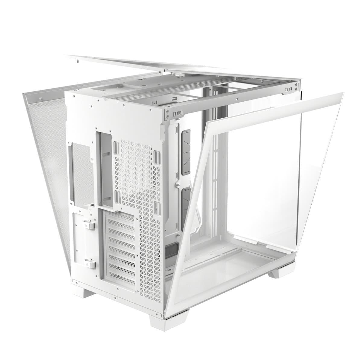 Antec C8 Aluminium White E-ATX Dual Chamber Gaming Chassis - White 5