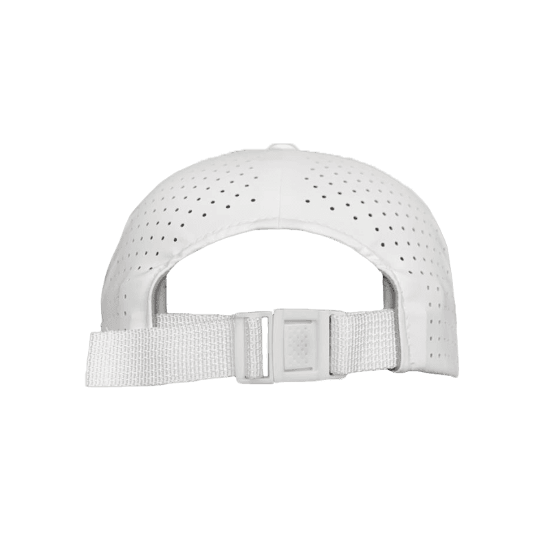 Flexfit Delta Black Perforated Cap with Velcro Hook & Loop Adjustable 7