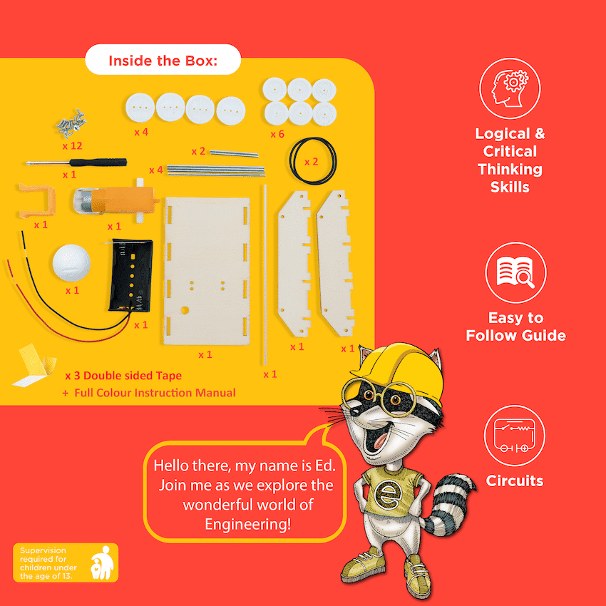 EduMatic - Build a Tank with This Easy to Use Tank Kit 7