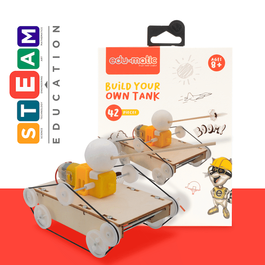 EduMatic - Build a Tank with This Easy to Use Tank Kit 9
