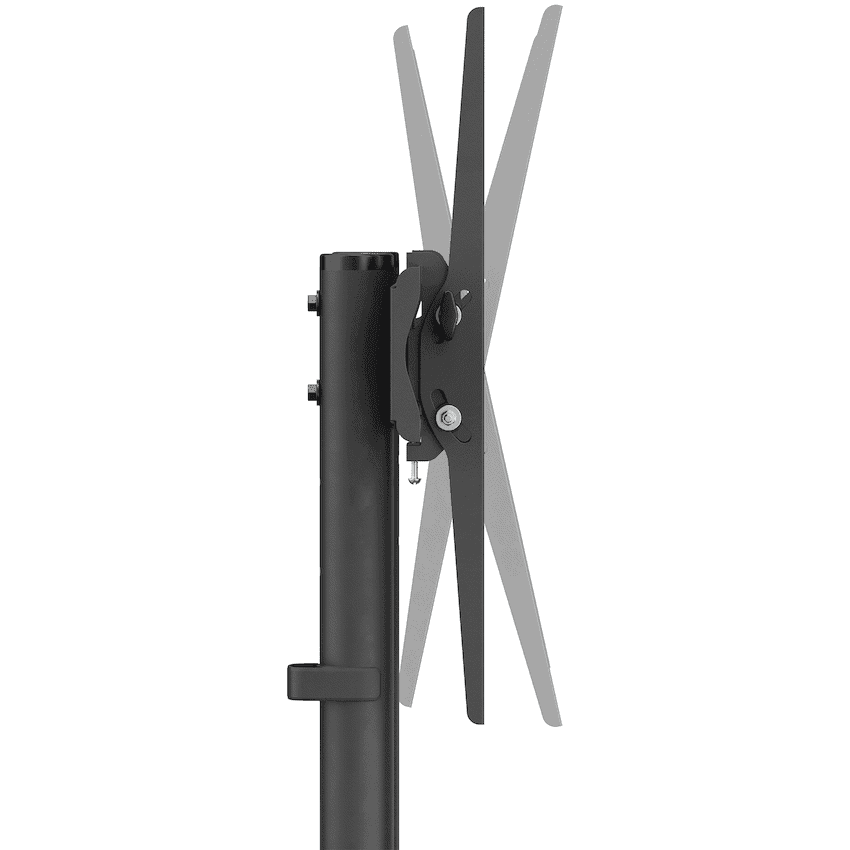 Ellies Solid series Fixed Trolley TV Bracket 37" - 70" TVs 4