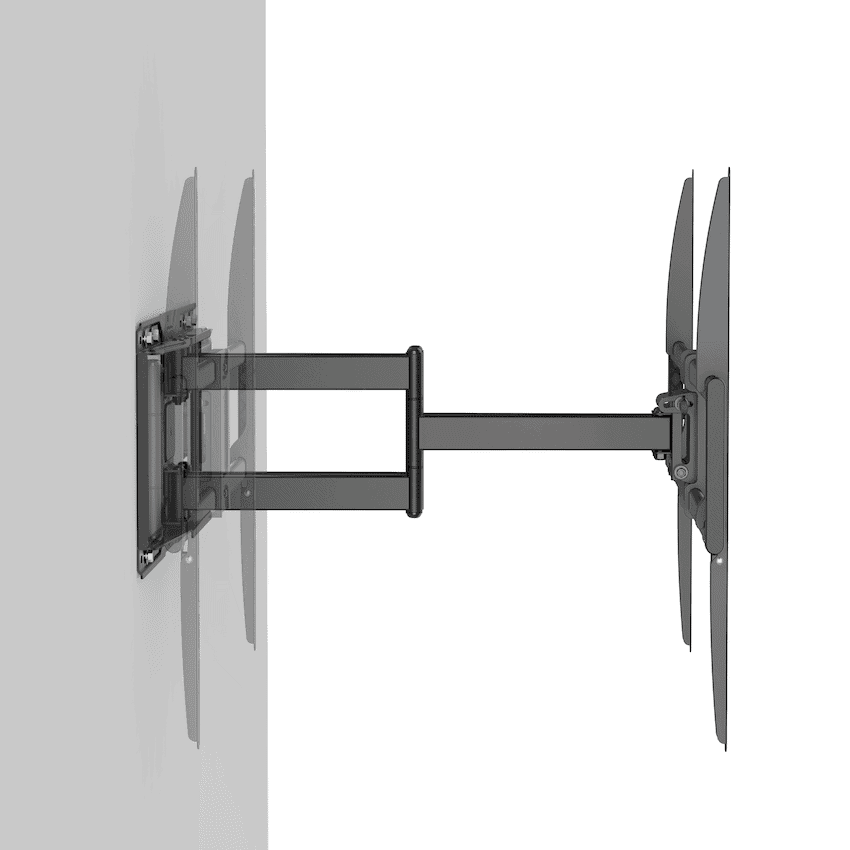 Ellies Solid Series Heavy Duty Full Motion TV Wall Mount 50" -105" 3