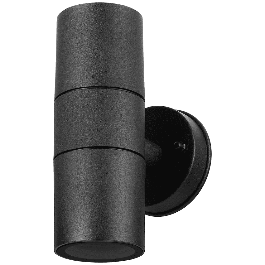 Ellies Ash Series AC dual beam wall light - Nylon Carbon Fiber 6