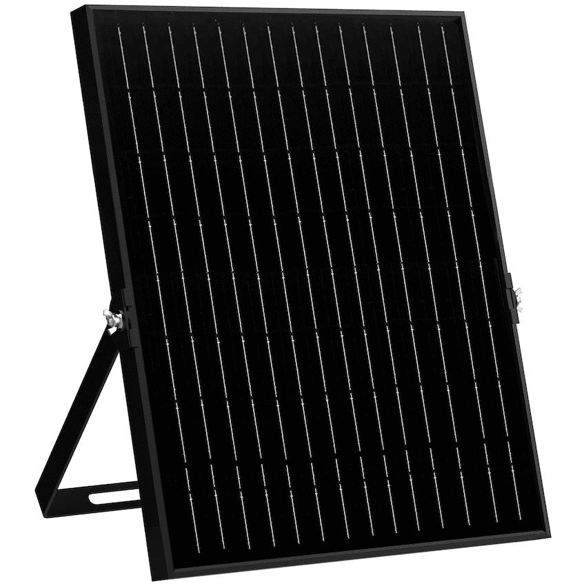 Ellies Nebula Series 300W Solar Flood Light  with 3CCT -BK 2