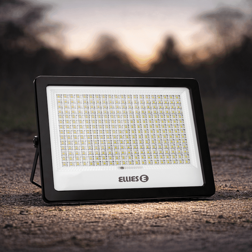 Ellies Nebula Series 300W Solar Flood Light  with 3CCT -BK 7