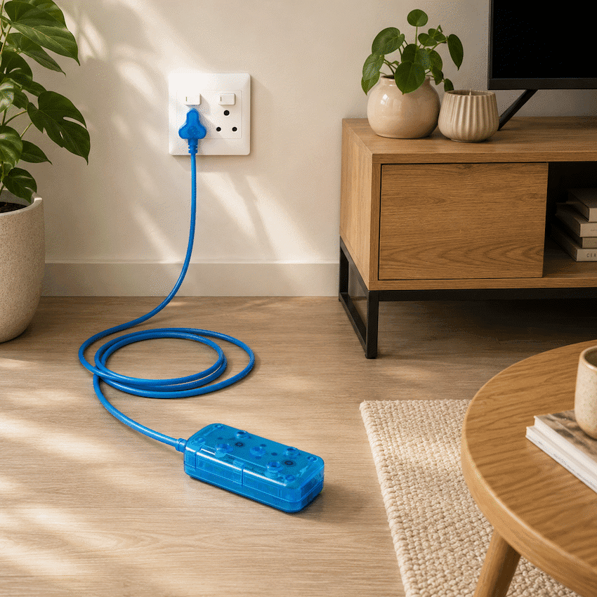 Ellies Side by Side Light Duty Extension Lead-5M 7