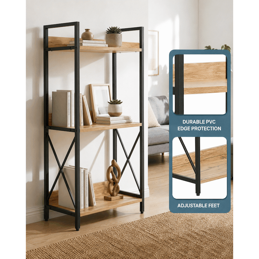 Scandanavian Bookcase Small 3