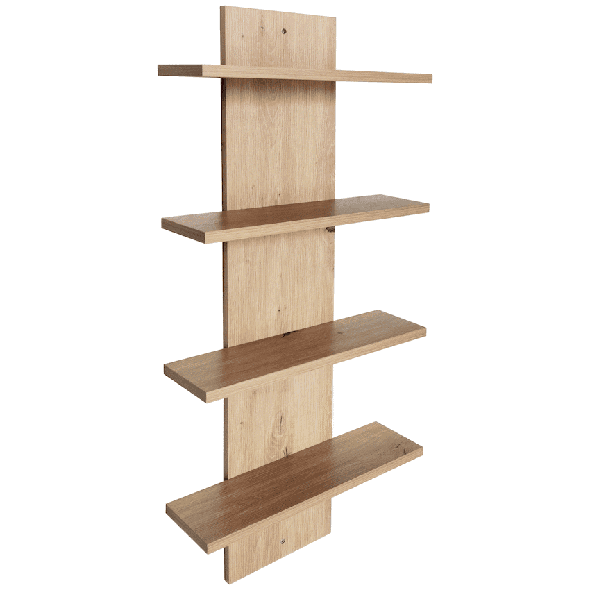 Everfurn Alex 4 Tier Wall Shelf 1